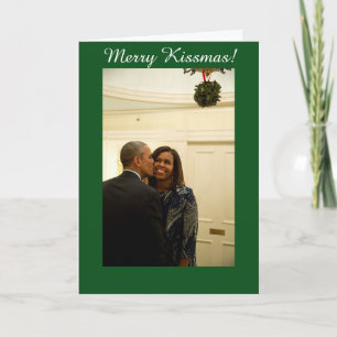 Personalised Merry Kissmas - Greeting Card