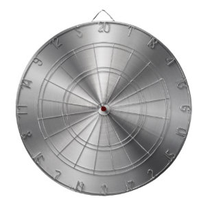Personalised Metallic Radial Texture Dartboard