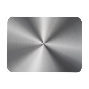 Personalised Metallic Radial Texture Magnet