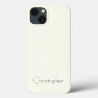 Personalised Metallic White Titanium Radial Textur