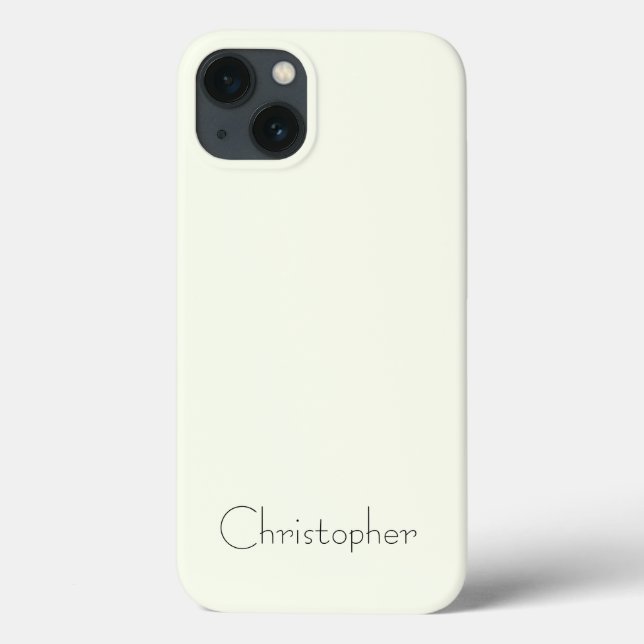Personalised Metallic White Titanium Radial Textur Case-Mate iPhone Case (Back)