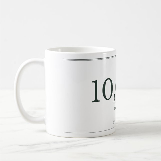 Personalised Milestone Mug (Left)