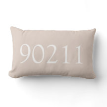 Personalised Millennial Blush Pink White Zip Code