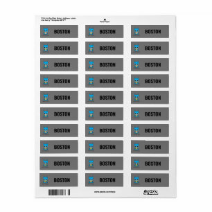 Personalised Mini Batman Kids' Labels