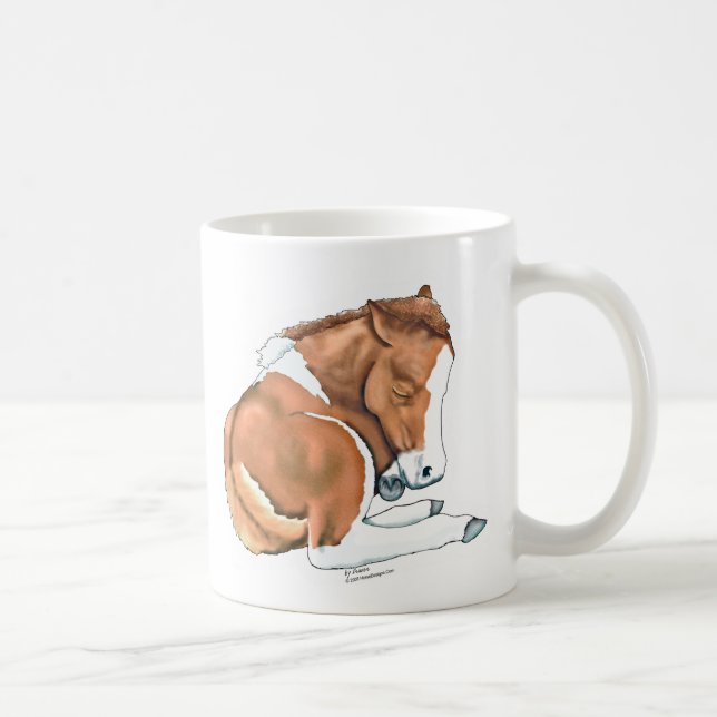 Personalised Mini Foal Coffee Mug (Right)