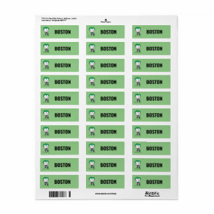 Personalised Mini Joker Kids' Labels