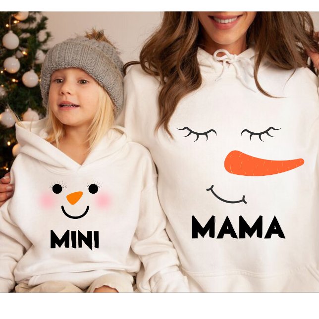Personalised MINI  Snowman Matching Family (Creator Uploaded)