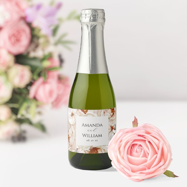 Personalised Mini Sparkling Wine Bottle Labels (Creator Uploaded)