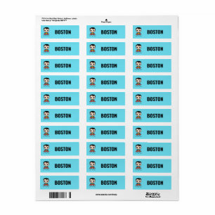 Personalised Mini Superman Kids' Labels