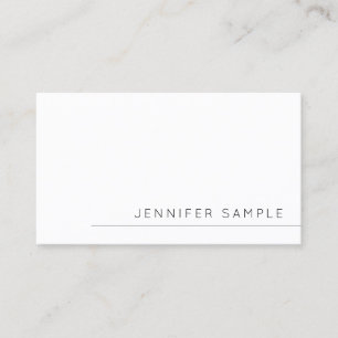 Personalised Minimal Modern Template Stylish Cute Business Card