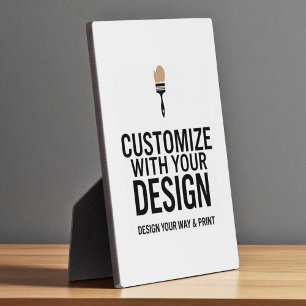 Personalised Minimalist Custom Company Branded  Plaque