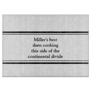 Personalised Minimalist Cutting Board
