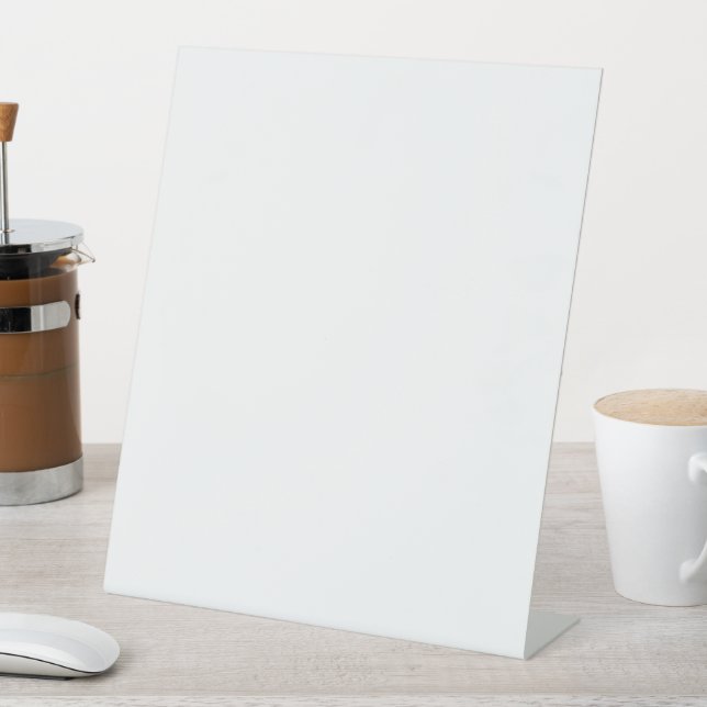 Personalised Minimalist Event Standing Sign (In SItu)
