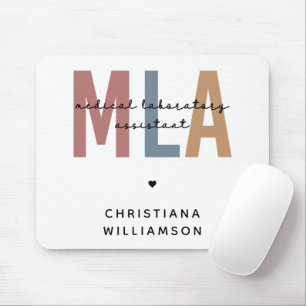 Personalised MLA Medical Laboratory Assistant Mouse Pad