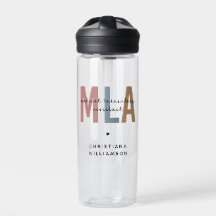 Personalised MLA Medical Laboratory Assistant Water Bottle