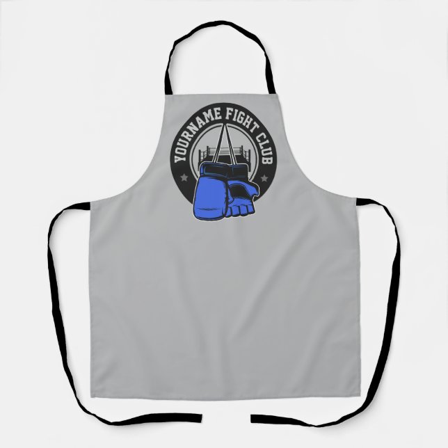 Personalised MMA Mixed Martial Arts Fight Club Apron (Front)
