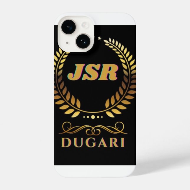 "Personalised Mobile Cover: Unique Design" iPhone Case (Back)