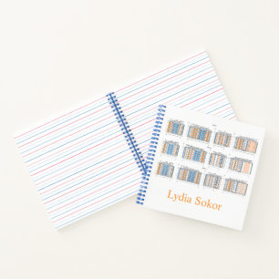 Personalised Modern Architecture Notebook