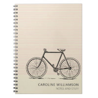 Personalised Modern Bicycle Line Art Cute Unique