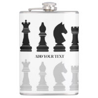 Personalised Modern Chess Piece Game 