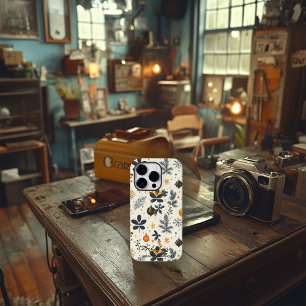 Personalised Modern Christmas Ornaments Case-Mate iPhone 14 Pro Case