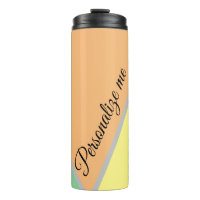 Personalised Modern Colour Block Pastel Mint Peach