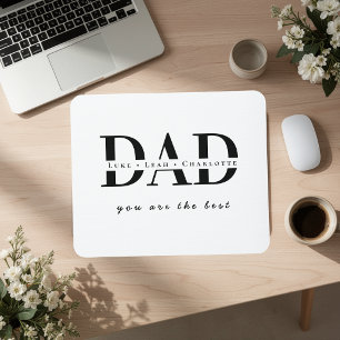 Personalised Modern DAD Mouse Pad