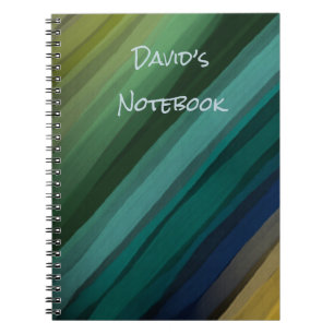 Personalised Modern Design Spiral Notebook
