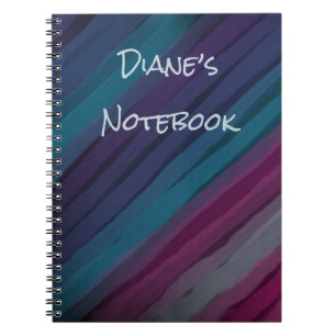 Personalised Modern Design Spiral Notebook