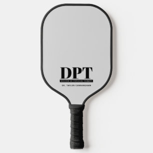 Personalised Modern DPT Doctor of Physical Therapy Pickleball Paddle