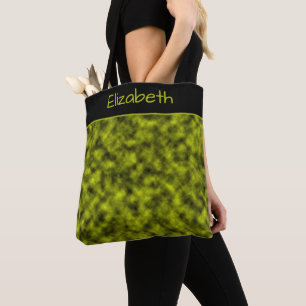Personalised, Modern, elegant Jungle Girl Tote Bag