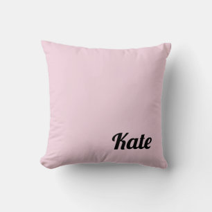 Personalised Modern Elegant Typography Name Cushion