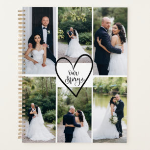 Personalised Modern Elegant Wedding Photo  Planner