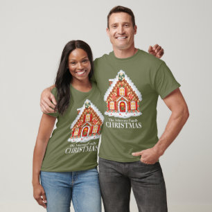 Personalised Modern Family Christmas T-Shirt