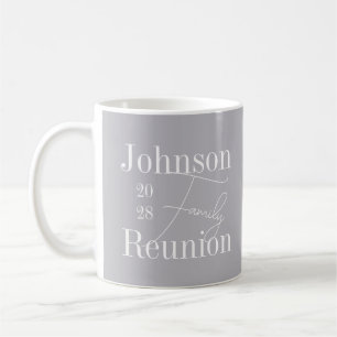 Personalised Modern Family Reunion Keepsake Coffee Mug