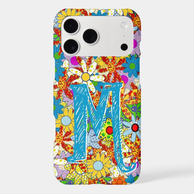 Personalised Modern Foral Personalised iPhone 5 (Back)