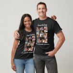 Personalised Modern Friends 10 Photo Collage T-Shirt<br><div class="desc">Personalised Modern Friends 10 Photo Collage. Create your own gift for your friend,  add 10 of your best photos with your friend and add the person's name. Perfect gift idea for friends.</div>