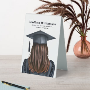 Personalised Modern Graduation Female Graduate