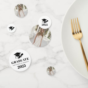 Personalised Modern Graduation Photo Confetti