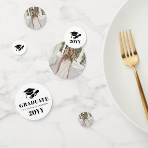 Personalised Modern Graduation Photo Confetti