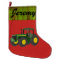 Personalised Modern Green Tractor