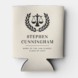 Personalised Modern Law School Graduation Can Cooler