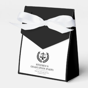 Personalised Modern Law School Graduation Favour Box
