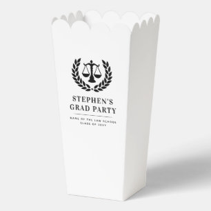 Personalised Modern Law School Graduation Favour Box