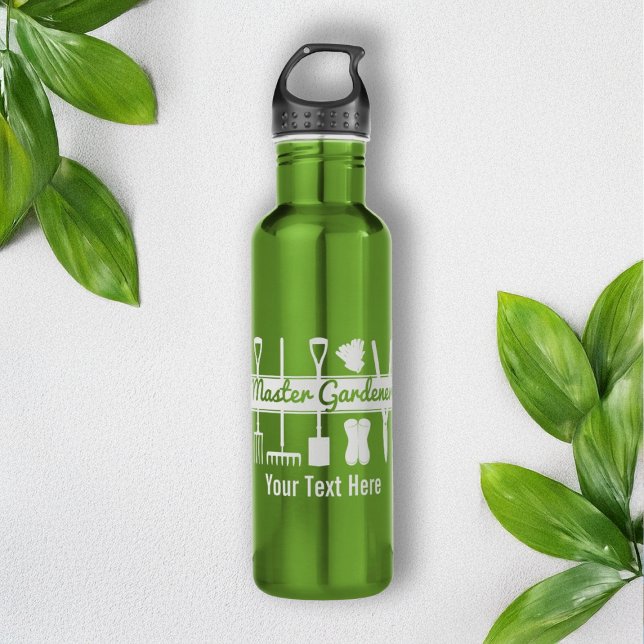 Personalised Modern Master Gardener 710 Ml Water Bottle (Creator Uploaded)