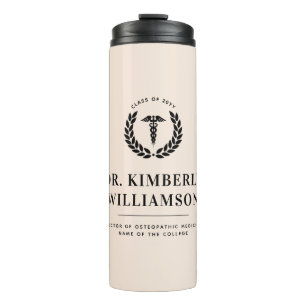 Personalised Modern Medical School Graduation Thermal Tumbler