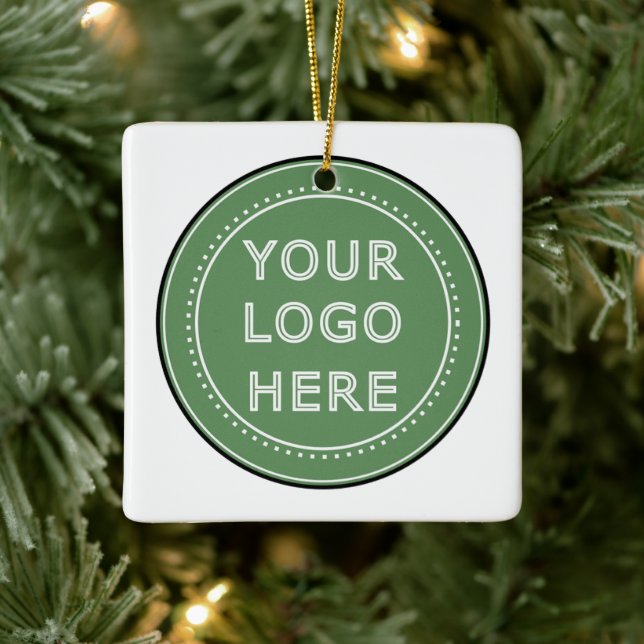 personalised Modern, Minimalist, & Elegant  Ceramic Ornament (Tree)