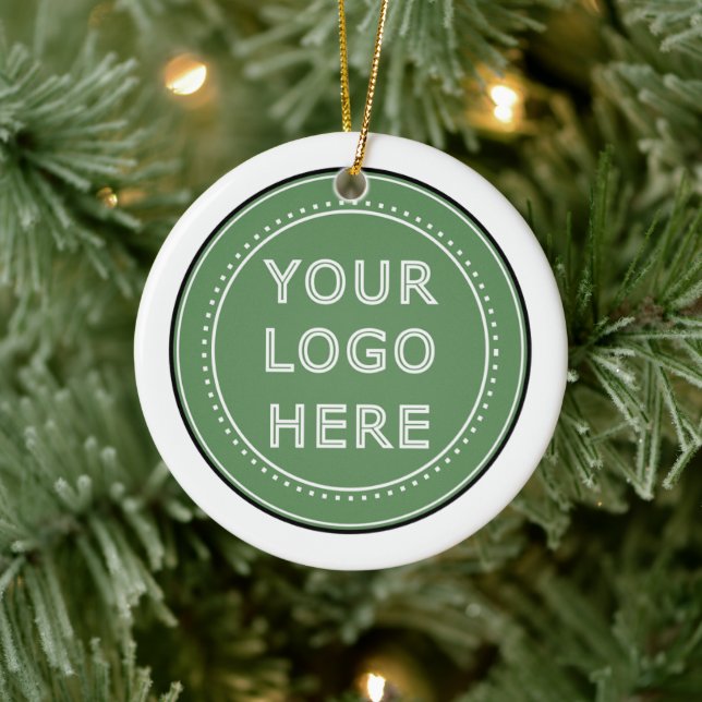 personalised Modern, Minimalist, & Elegant  Ceramic Ornament (Tree)