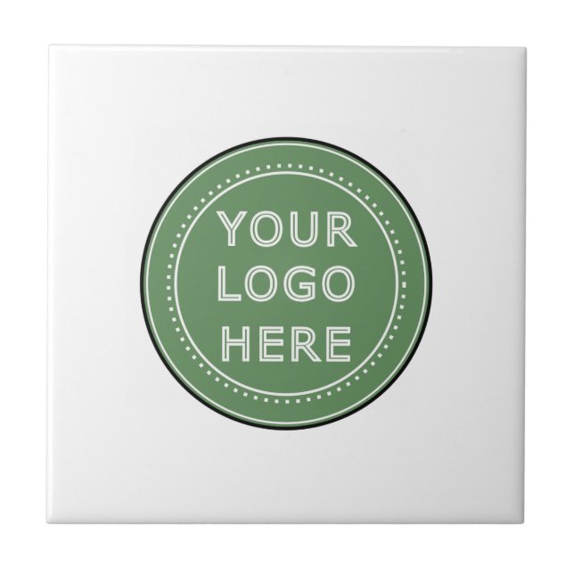 personalised Modern, Minimalist, & Elegant  Ceramic Tile (Front)