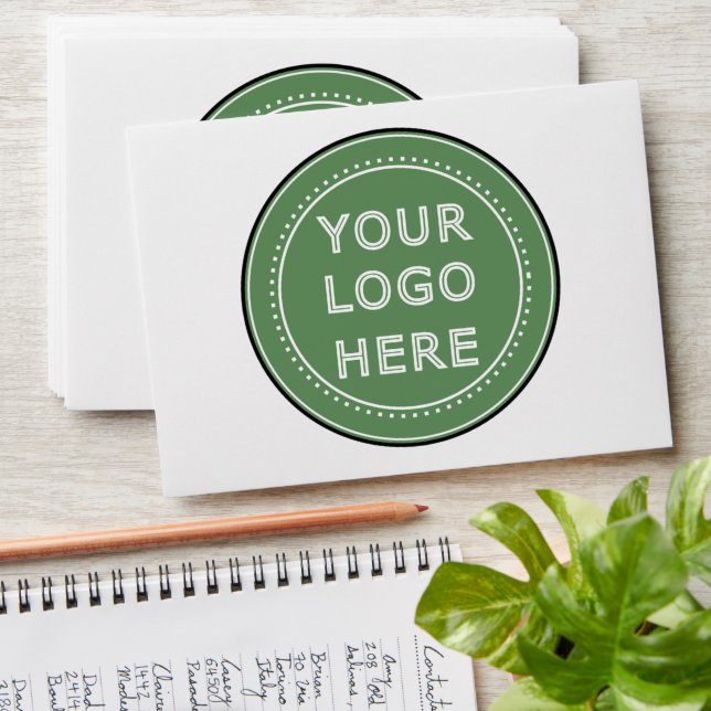 personalised Modern, Minimalist, & Elegant  Envelope (Stacked)